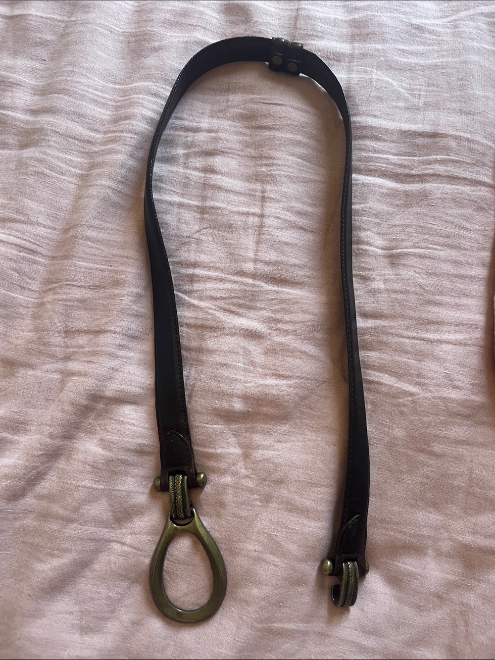Women belt with Brass Loop